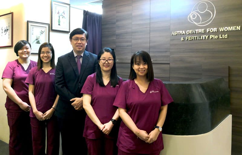 Dr Fong Yang and Clinic Staff